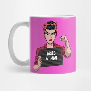 Aries Woman Mug